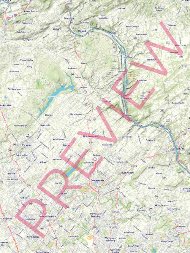 Printed large poster – 48"x36" Top laminated with DRY ERASE Overlaminate - roadtrip - x36x48 - portrait - 20260722