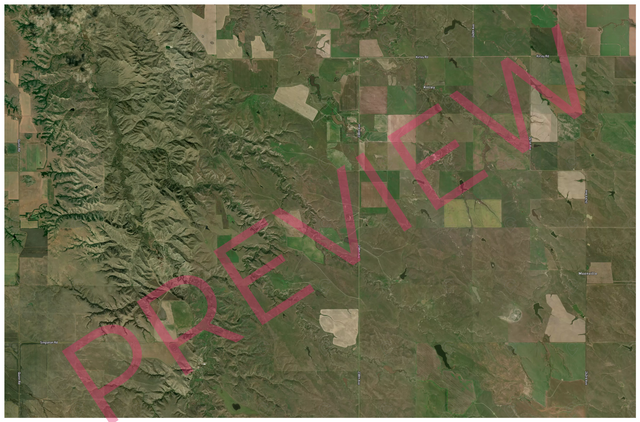 Printed large poster – 72"x48" Top laminated with DRY ERASE Overlaminate - satellite - x48x72 - landscape - 20260819