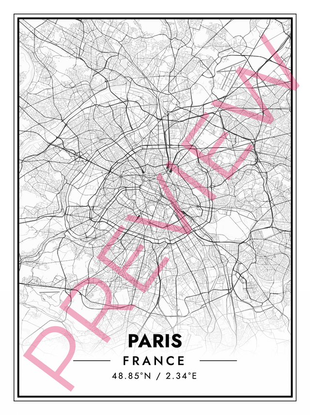 Printed poster – 24"x18" - modern - x18x24 - portrait - 20260819