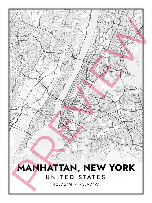 Printed poster – 24"x18" - modern - x18x24 - portrait - 20250924