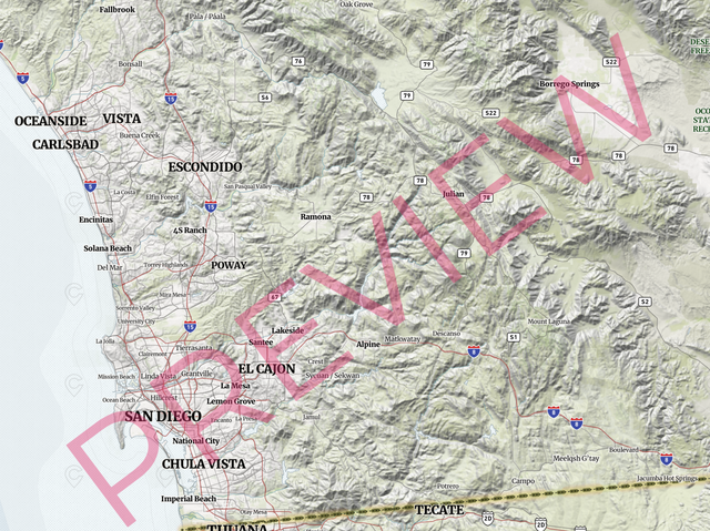 Printed large poster – 48"x36" - natgeo - x36x48 - landscape - 20251027