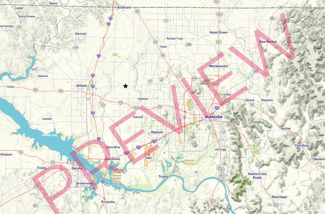 Printed large poster – 72"x48" - roadtrip - x48x72 - landscape - 20250918
