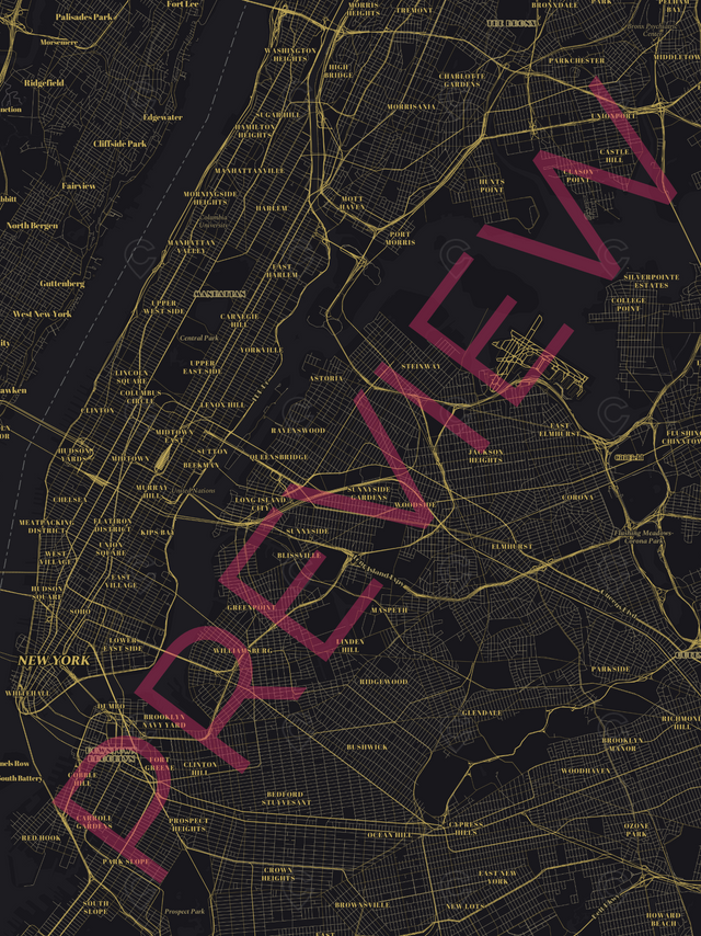 Printed large poster – 48"x36" - gatsby - x36x48 - portrait - 20250721
