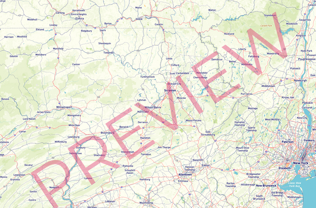 Printed poster – 36"x24" - roadtrip - x24x36 - landscape - 20250619