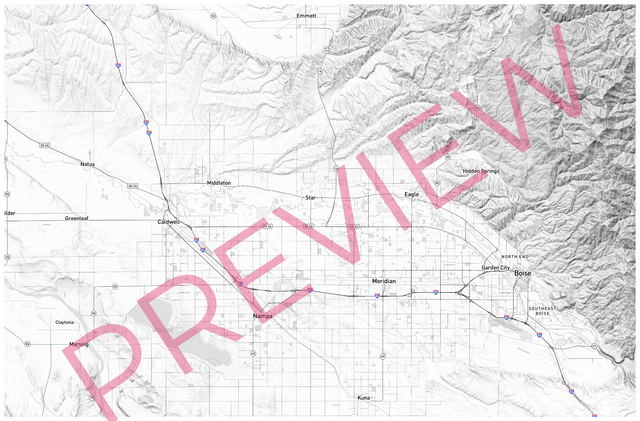 Printed large poster – 72"x48" Top laminated with DRY ERASE Overlaminate - diy - x48x72 - landscape - 20250506