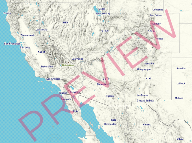 Printed large poster – 48"x36" Top laminated with DRY ERASE Overlaminate - roadtrip - x36x48 - landscape - 20260305