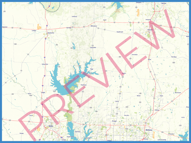 Printed large poster – 48"x36" Top laminated with DRY ERASE Overlaminate - roadtrip - x36x48 - landscape - 20250818
