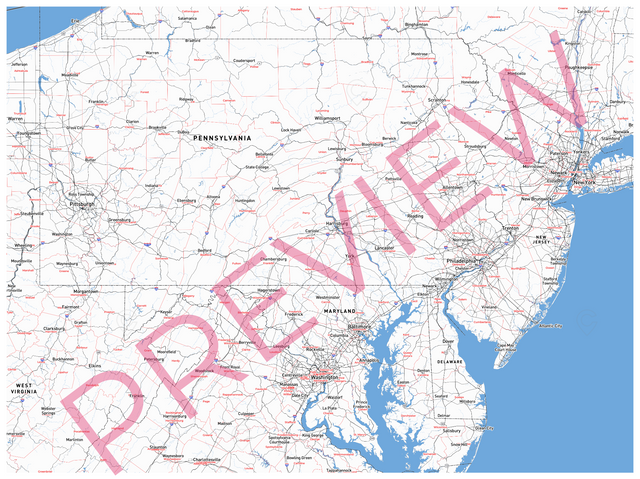 Printed large poster – 48"x36" Top laminated with DRY ERASE Overlaminate - diy - x36x48 - landscape - 20260127