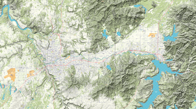 Custom Digital map 129x73 Travis S.