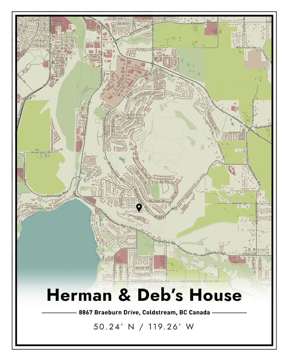 Custom printed poster 16x20 Classic Jeff S.