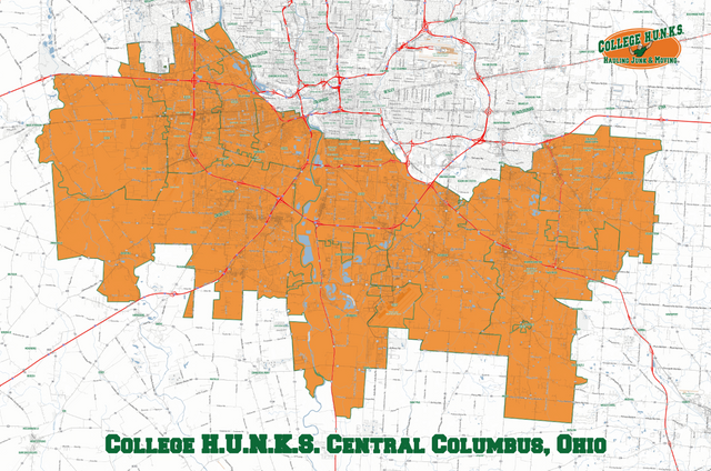 College H.U.N.K.S. 48x72 Printed large poster dry erase lamination Quinn N