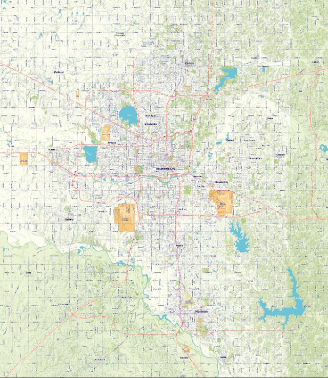 Custom Digital map 42x48 Noah L