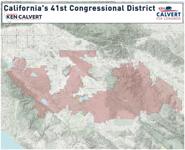 Custom Peel & Stick Wallpaper 41st Congressional District Jason G.