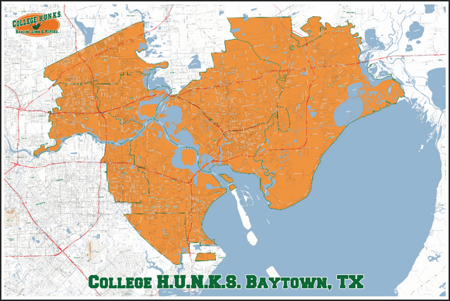 College H.U.N.K.S. 48x72 poster dry erase lamination Ahajii A.