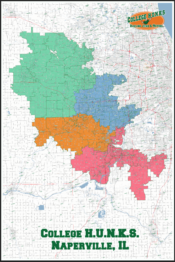 College H.U.N.K.S. Printed large poster 48x72 dry erase lamination Matt DM