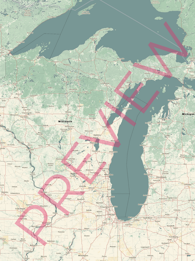 Printed large poster – 48"x36" - retro - x36x48 - portrait - 20251012