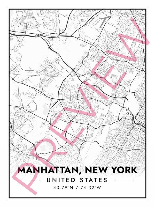 Printed poster – 24"x18" - modern - x18x24 - portrait - 20260506
