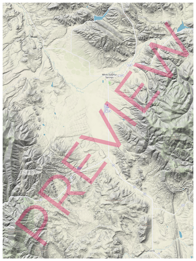 Printed large poster – 48"x36" - hiking - x36x48 - portrait - 20250819