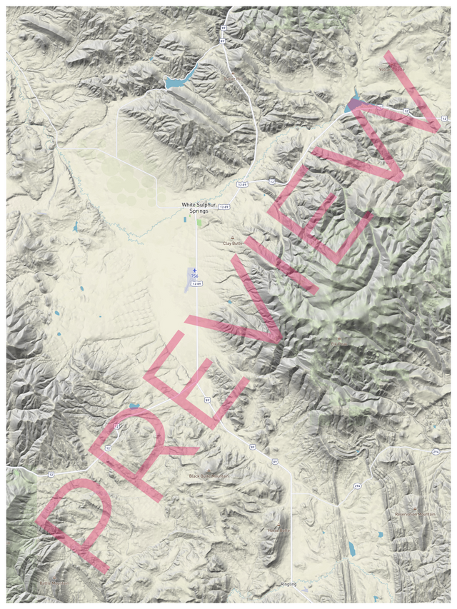 Printed large poster – 48"x36" - hiking - x36x48 - portrait - 20250819