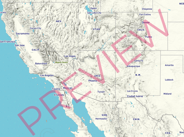 Printed large poster – 48"x36" Top laminated with DRY ERASE Overlaminate - roadtrip - x36x48 - landscape - 20260305