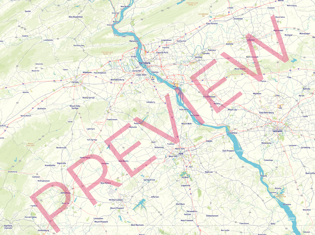 Printed large poster – 48"x36" - roadtrip - x36x48 - landscape - 20250709