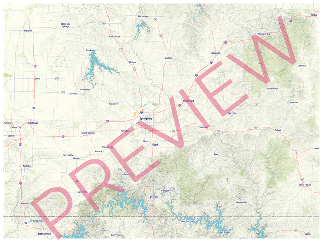 Printed large poster – 48"x36" - roadtrip - x36x48 - landscape - 20260610