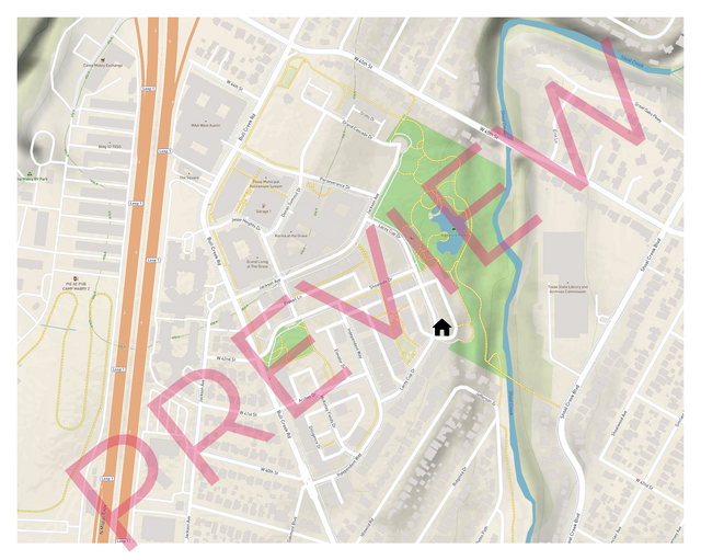 Printed poster – 16"x20" - hiking - x16x20 - landscape - 20251028