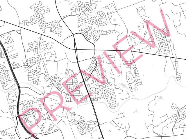 Printed large poster – 48"x36" - minimalist - x36x48 - landscape - 20250904