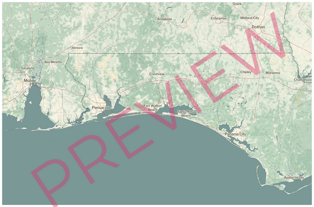 Printed large poster – 72"x48" Top laminated with DRY ERASE Overlaminate - retro - x48x72 - landscape - 20251112