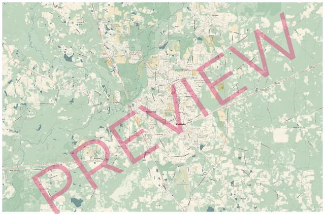 Printed large poster – 72"x48" Top laminated with DRY ERASE Overlaminate - retro - x48x72 - landscape - 20251113