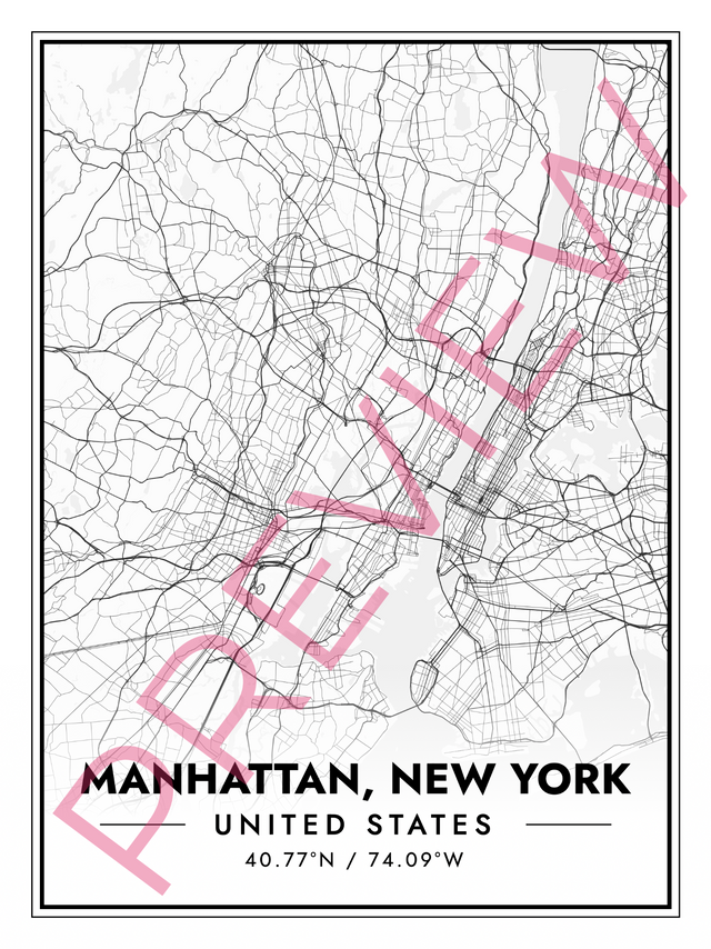 Printed poster – 24"x18" - modern - x18x24 - portrait - 20260107