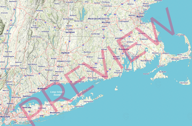 Printed large poster – 72"x48" - roadtrip - x48x72 - landscape - 20250517
