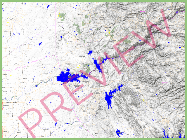 Printed large poster – 48"x36" Top laminated with DRY ERASE Overlaminate - diy - x36x48 - landscape - 20240906