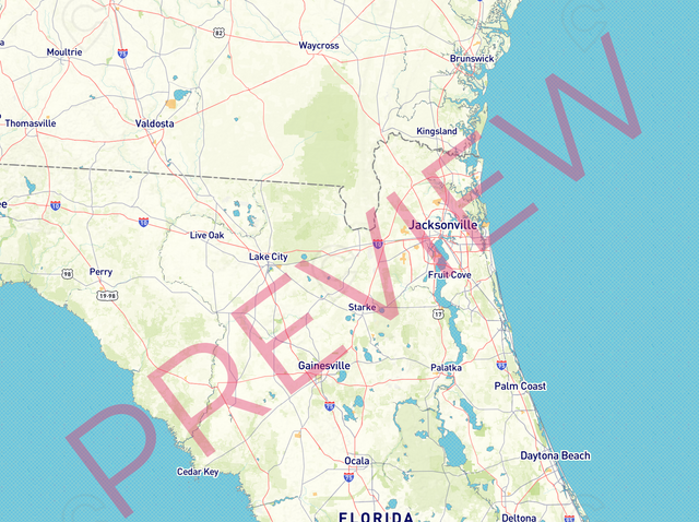 Printed large poster – 48"x36" - roadtrip - x36x48 - landscape - 20250618