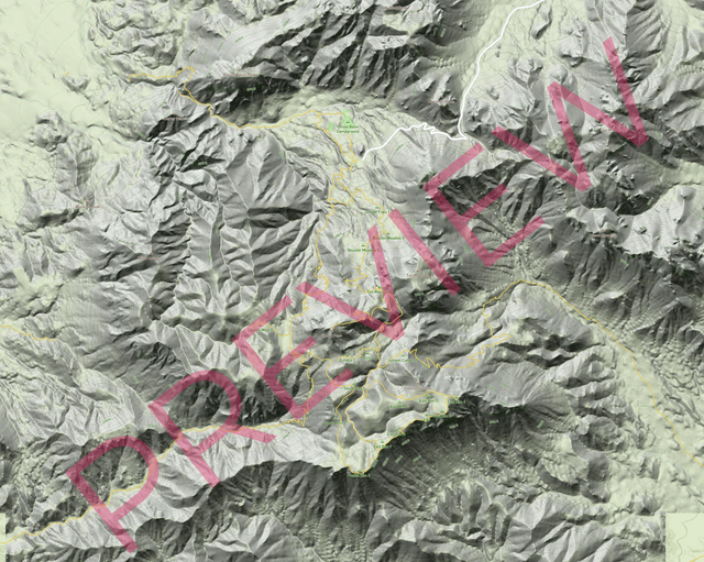 Printed poster – 16"x20" - hiking - x16x20 - landscape - 20251028