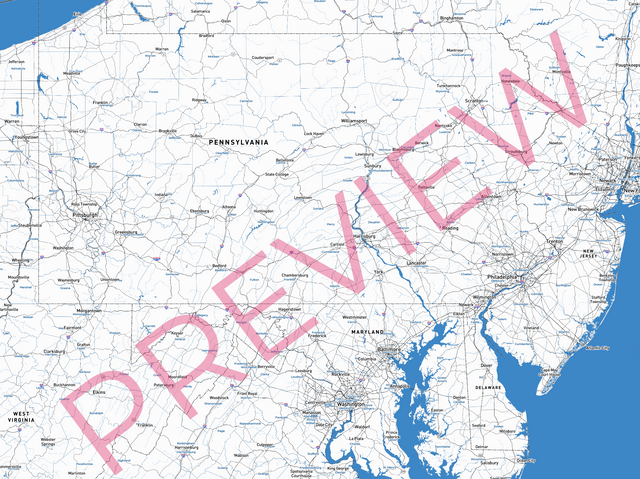 Printed large poster – 48"x36" Top laminated with DRY ERASE Overlaminate - diy - x36x48 - landscape - 20260127