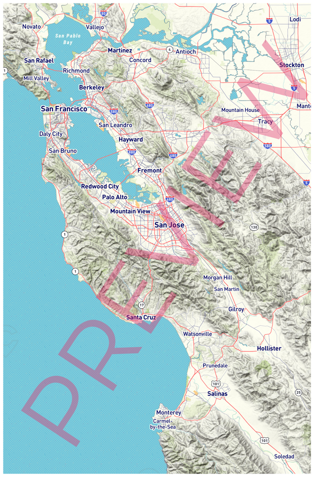 Printed large poster – 72"x48" Top Laminated - roadtrip - x48x72 - portrait - 20260402