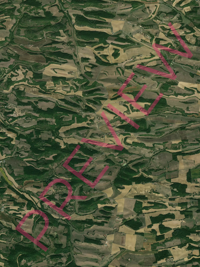 Printed poster – 12"x16" - satellite - x12x16 - portrait - 20251015