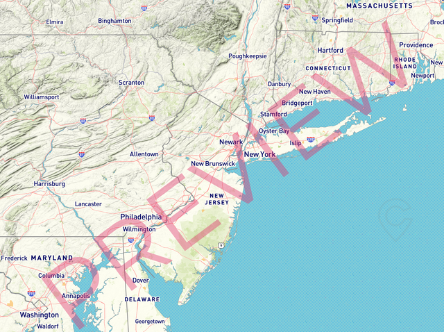 Printed large poster – 48"x36" - roadtrip - x36x48 - landscape - 20250902