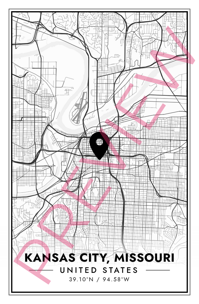 Printed poster – 36"x24" - modern - x24x36 - portrait - 20260223