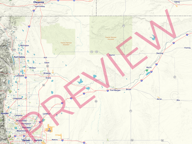 Printed poster – 48"x36" Top laminated with DRY ERASE Overlaminate - roadtrip - x36x48 - landscape - 20240216