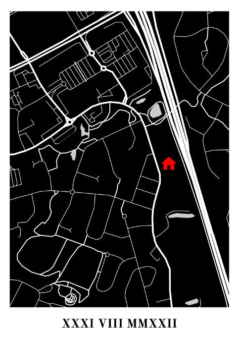 Lucy B. Digital map 70x50cm 20220831