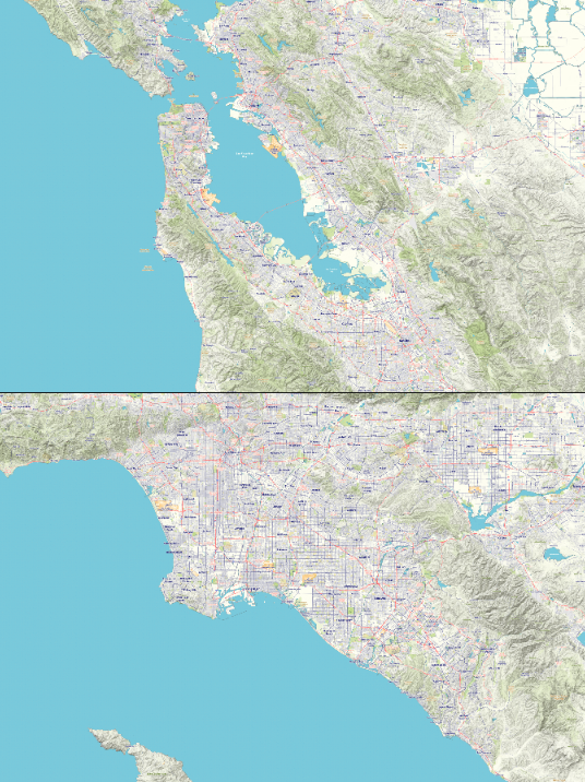 Diferencia de tamaño de póster entre 48x36 y 24x18 con DEL - Jared L.