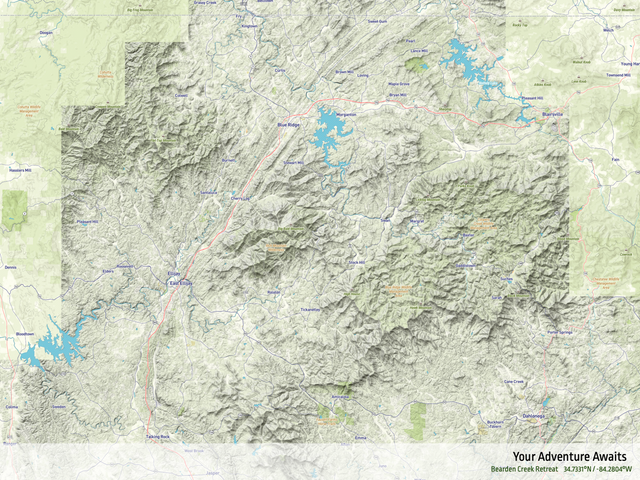 Póster impreso – 48"x36" - roadtrip - x36x48 - paisaje - 20230226